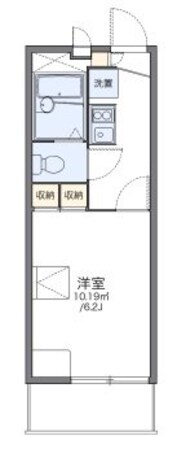 レオパレスハピネスの物件間取画像